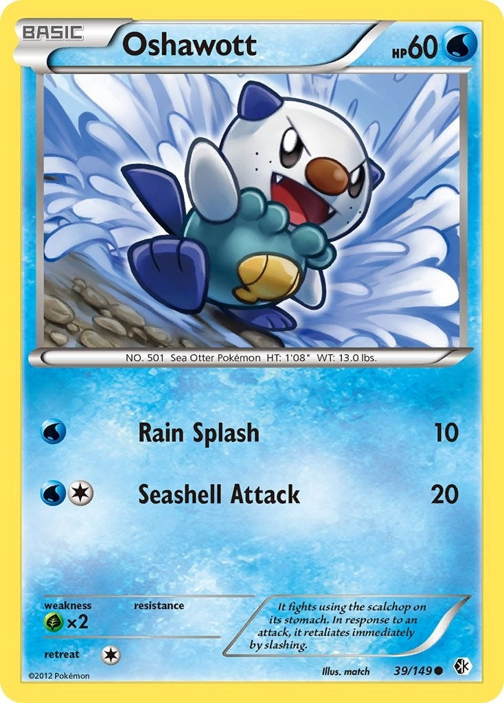 Oshawott (39/149) [BCR]