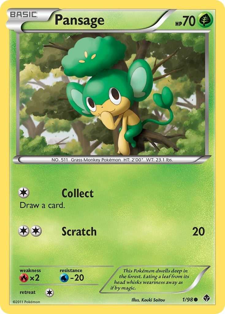 Pansage (1/98) [EPO]