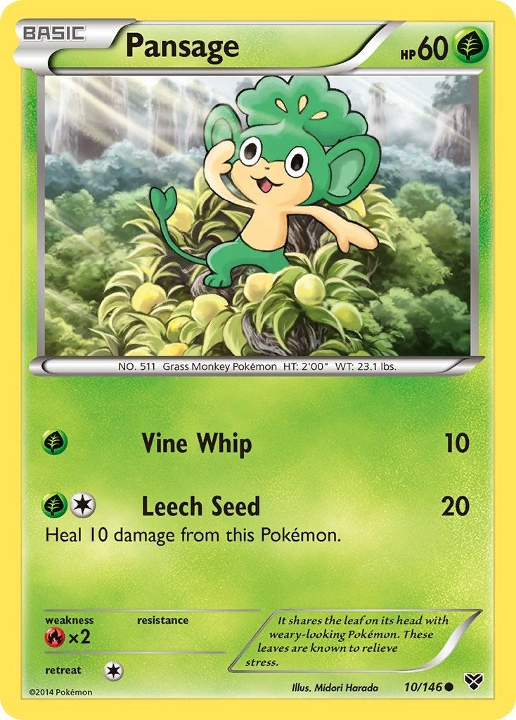 Pansage (10/146) [XY]