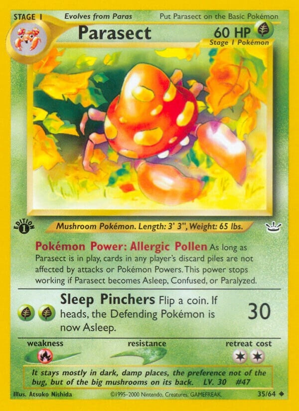 Parasect (35/64) (Neo Revelation)