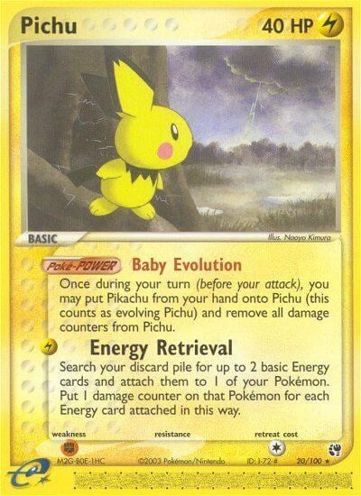 Pichu (20/100) (Sandstorm)