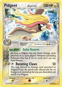 Pidgeot (Delta Species) (14/110) (Holon Phantoms)