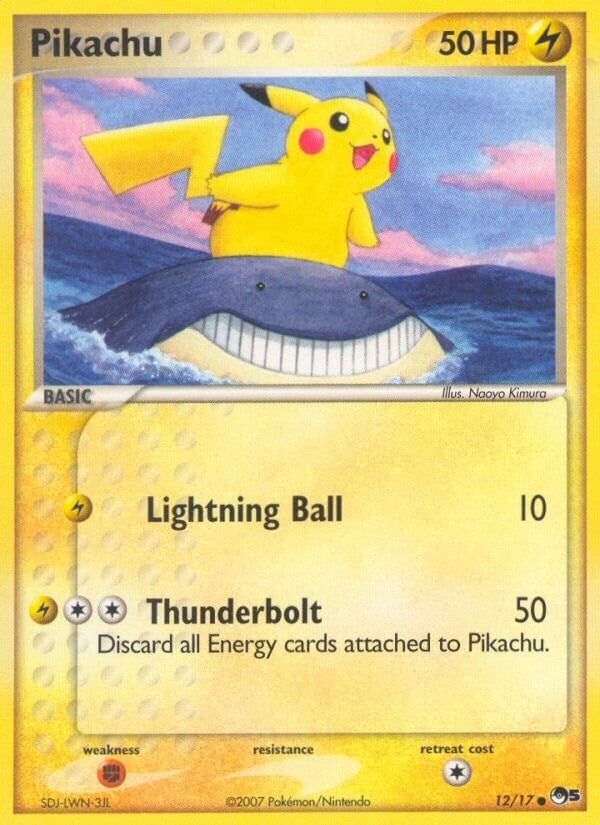 Pikachu (012/017) [POP]