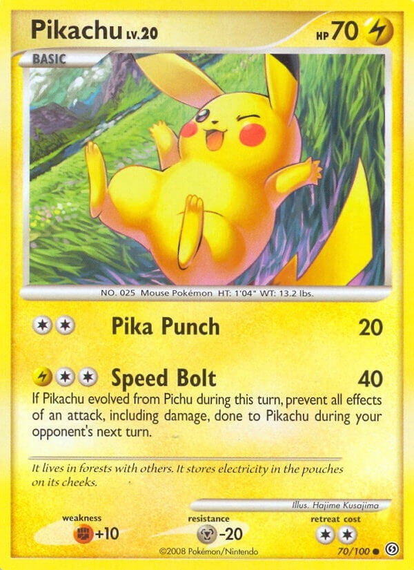 Pikachu (70/100) [SF]