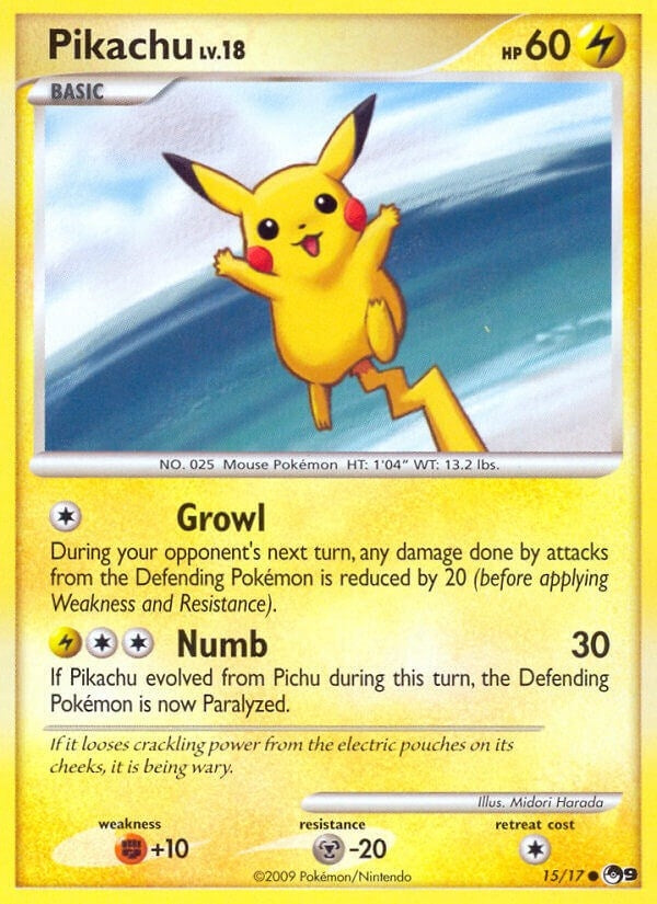 Pikachu (015/017) [POP]