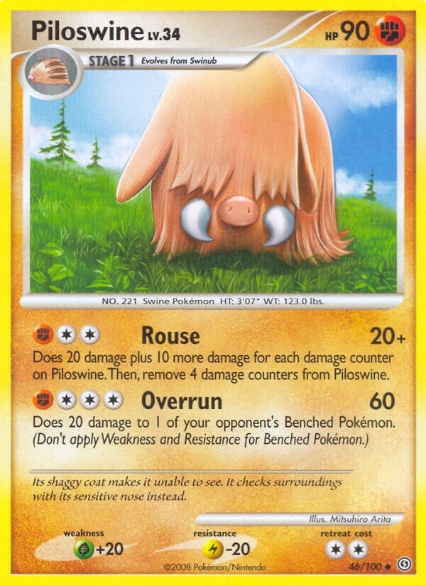 Piloswine (46/100) [SF]