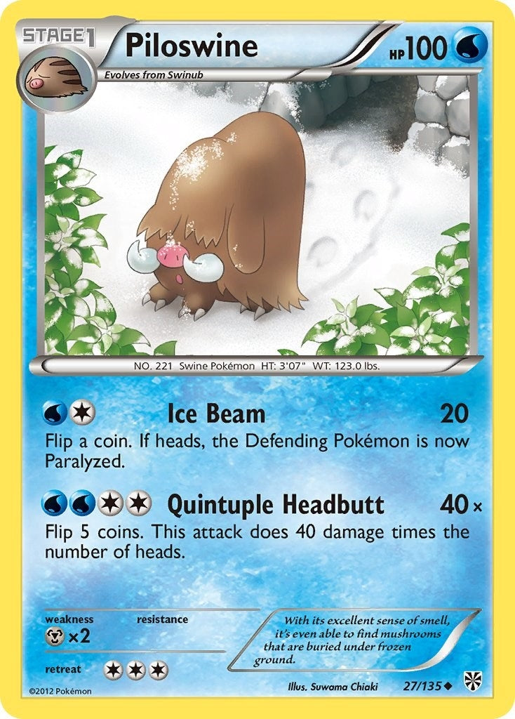 Piloswine (27/135) [PLS]