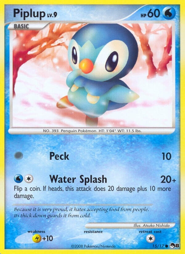 Piplup (015/017) [POP]