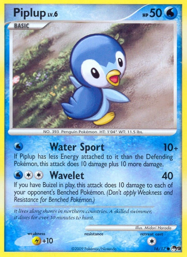 Piplup (016/017) [POP]