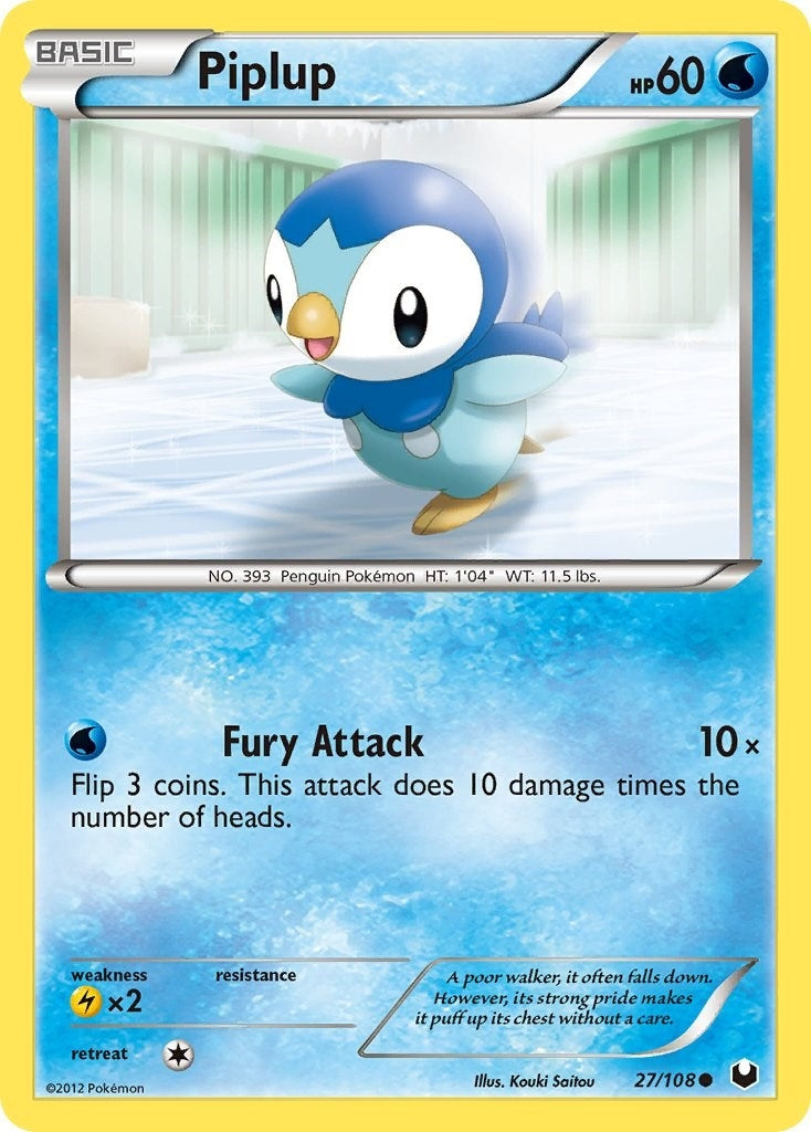 Piplup (27/108) [DEX]