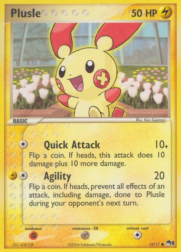 Plusle (013/017) [POP]