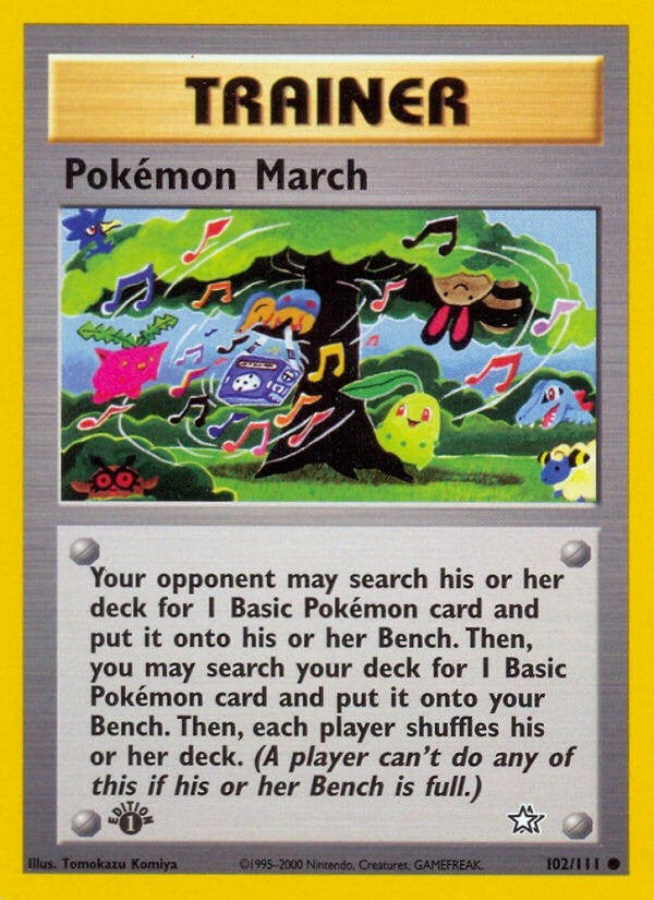 Pokemon March (102/111) (Neo Genesis)