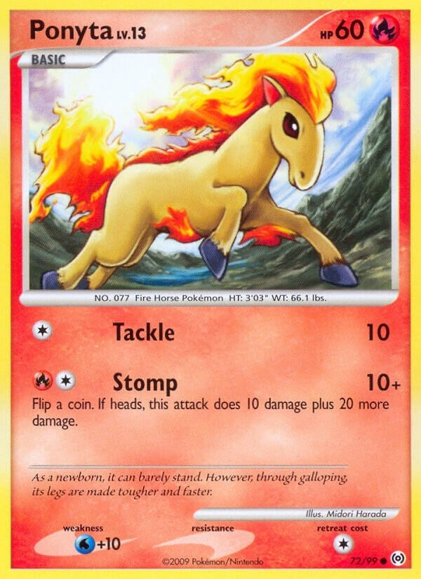 Ponyta 72 (72/99) [AR]