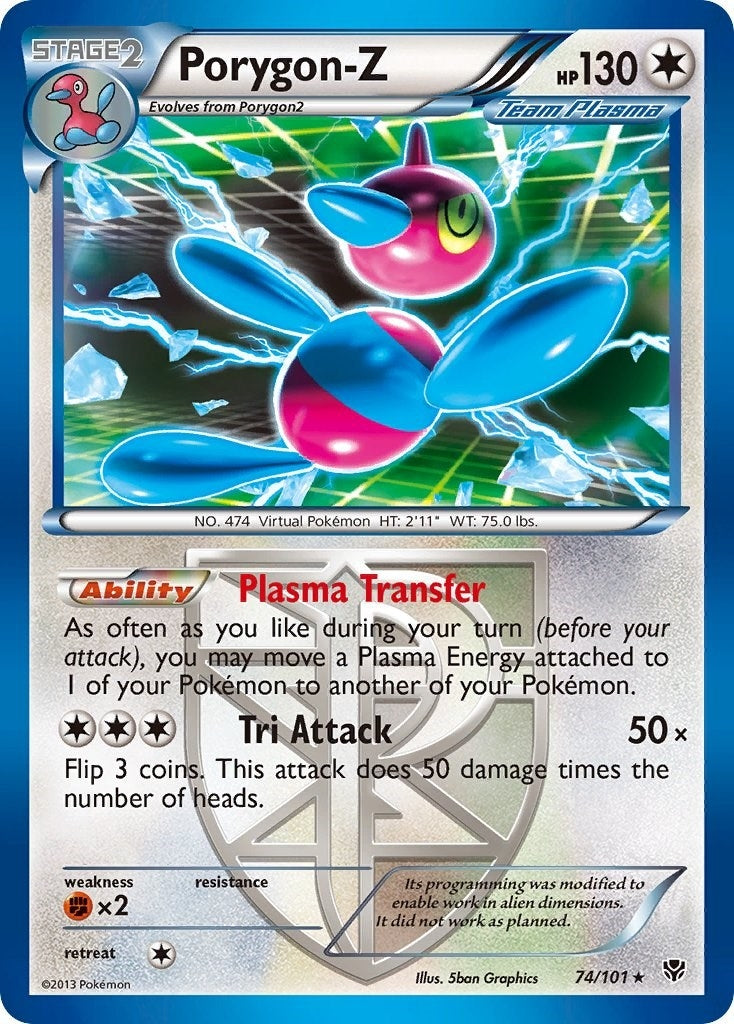Porygon Z Team Plasma (74/101) [PLB]