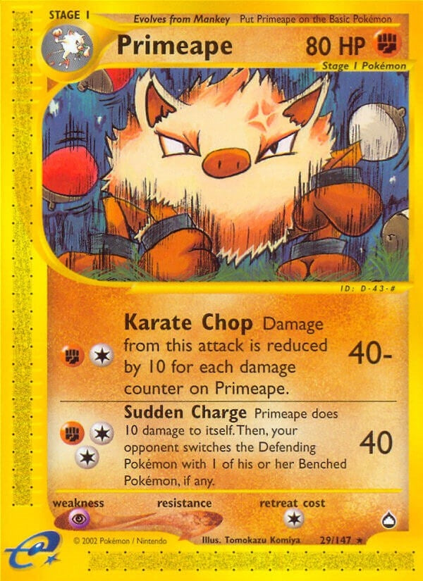 Primeape (029/147) [AQ]