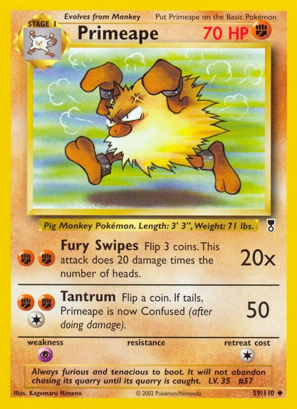 Primeape (059/110) (Legendary Collection)