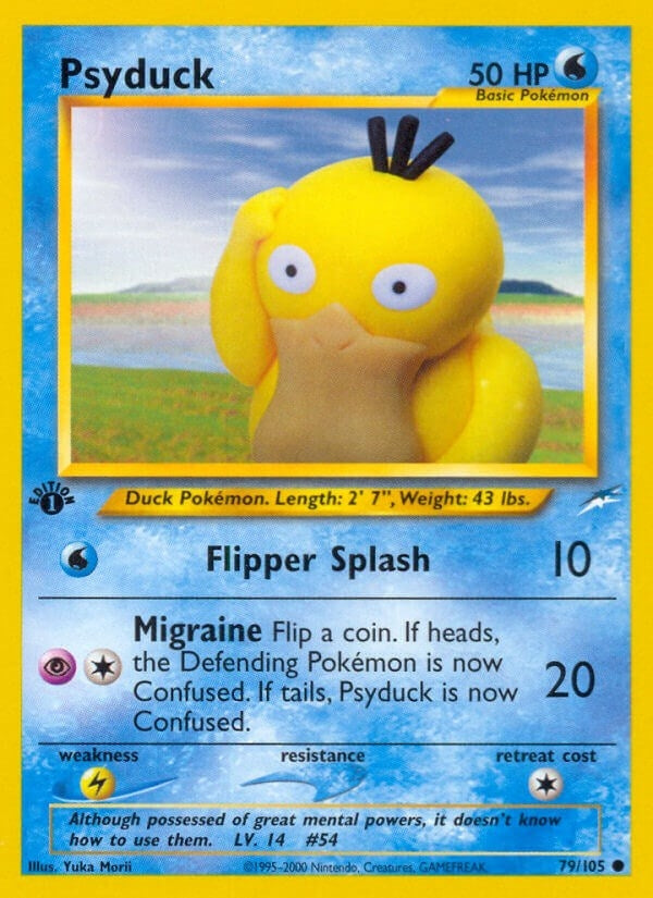 Psyduck (079/105) (Neo Destiny)