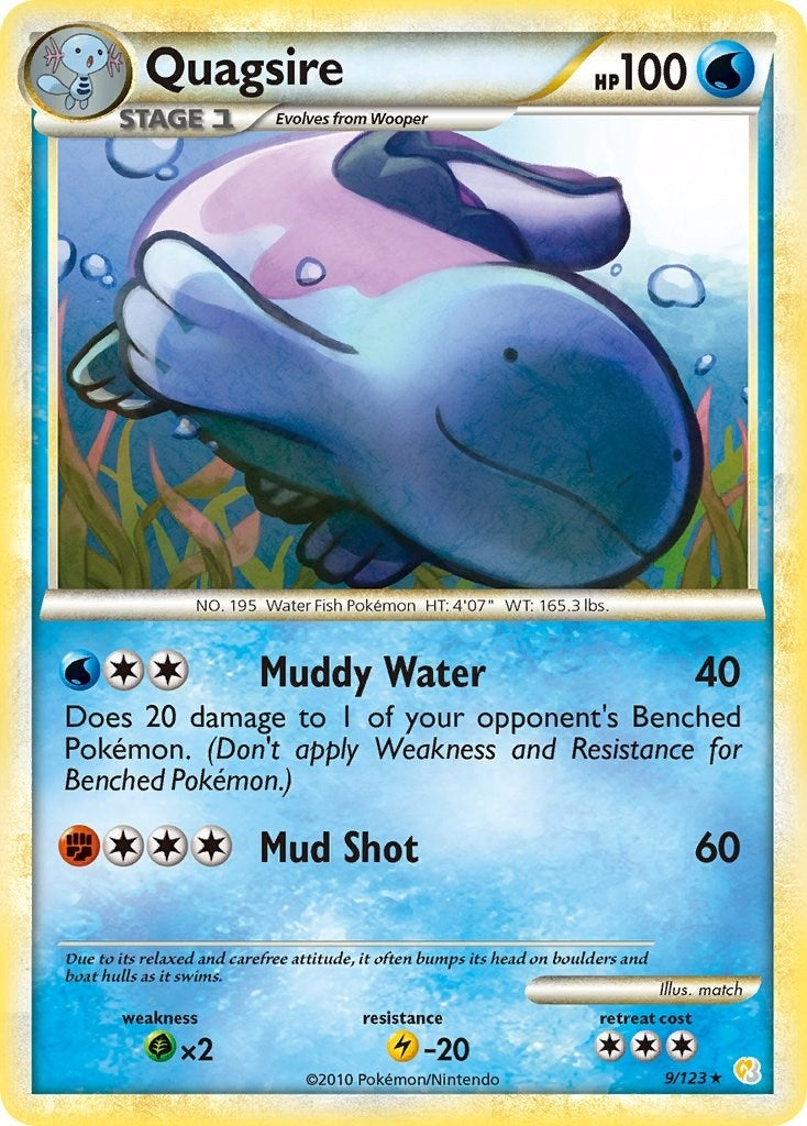 Quagsire (9/123) [HS]