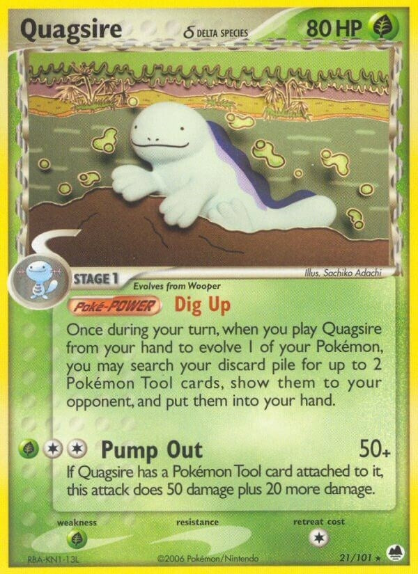 Quagsire Delta Species (21/101) [DF]