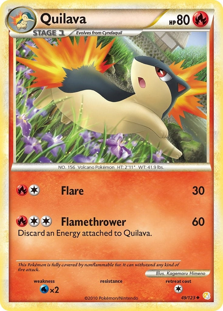 Quilava (49/123) [HS]