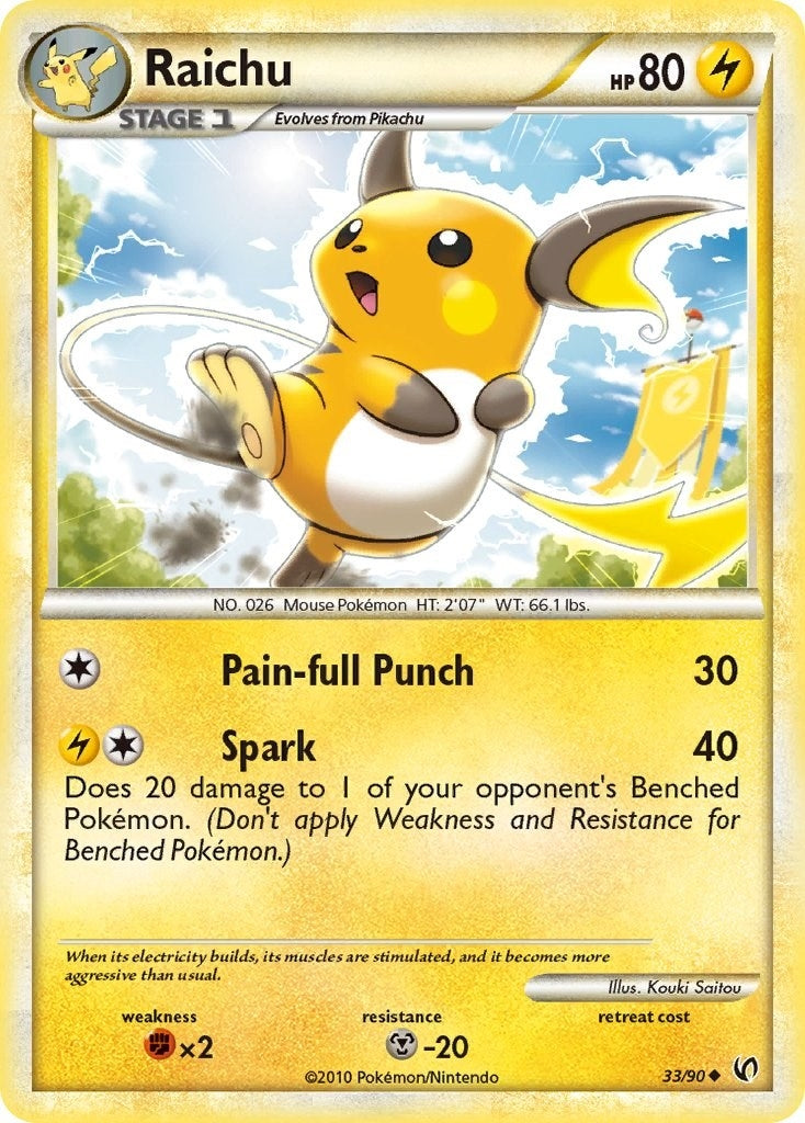 Raichu (33/90) [UD]