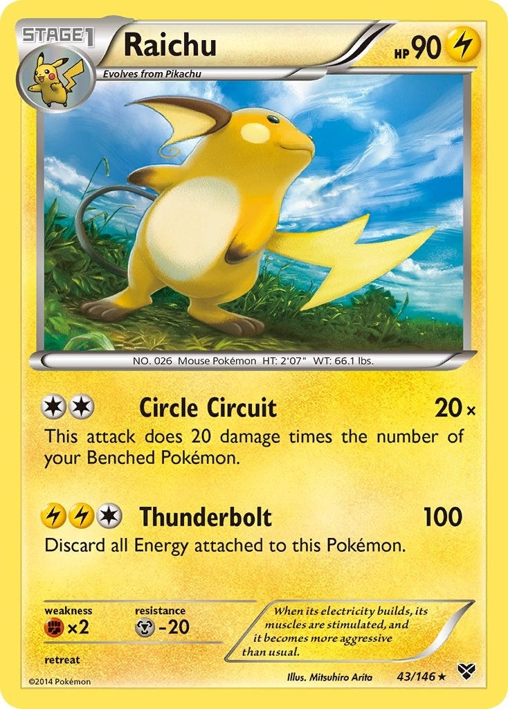 Raichu (43/146) [XY]