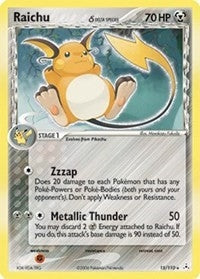 Raichu Delta Species (15/110) [HP]