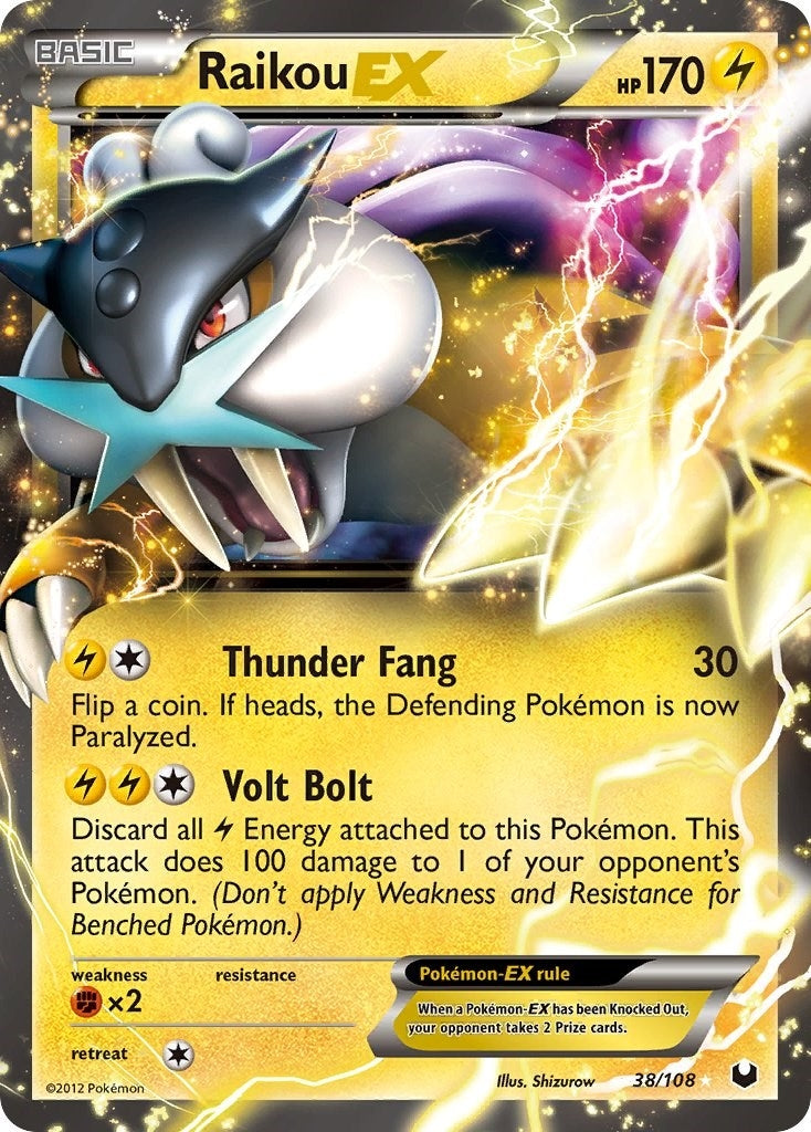 Raikou EX (38/108) [DEX]