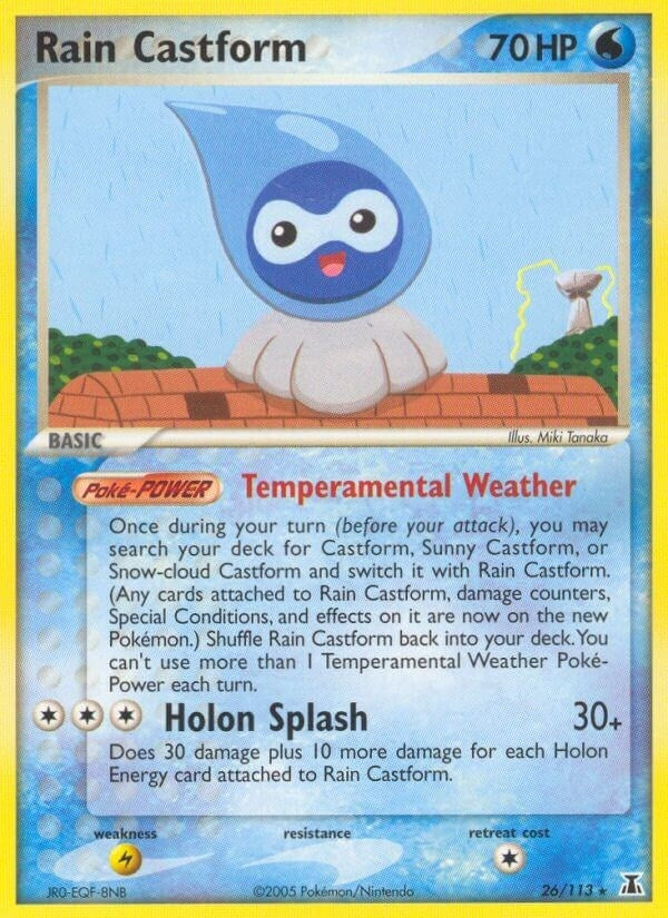 Rain Castform (26/113) [DS]