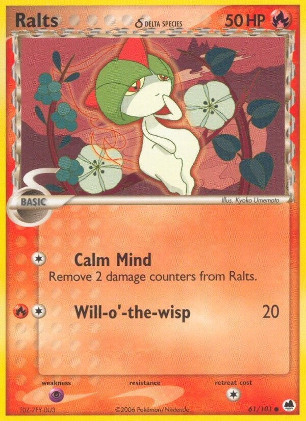 Ralts Delta Species (61/101) [DF]