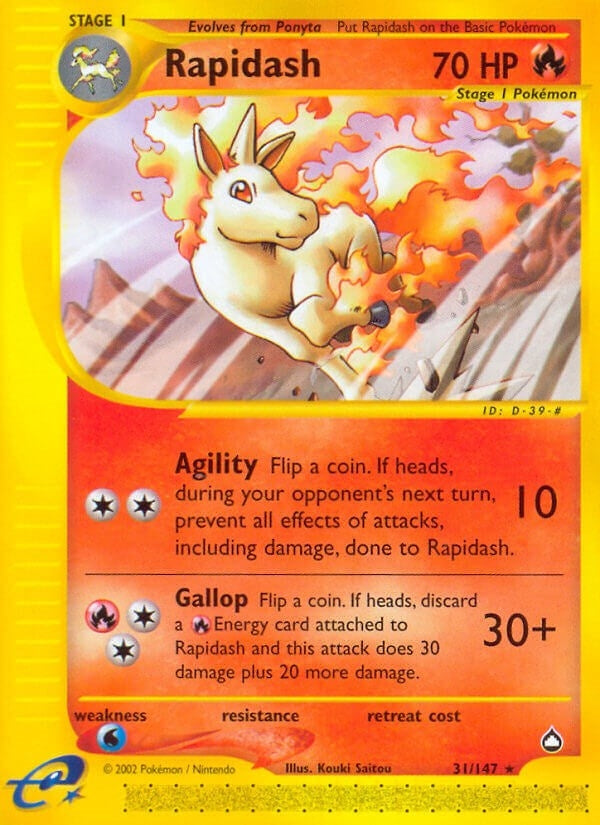 Rapidash (031/147) (Aquapolis)