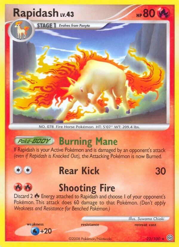 Rapidash (22/100) [SF]