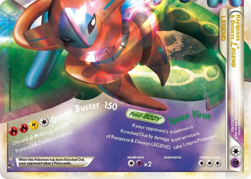 Rayquaza and Deoxys Legend Bottom (90/90) [UD]