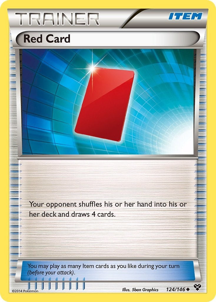 Red Card (124/146) [XY]