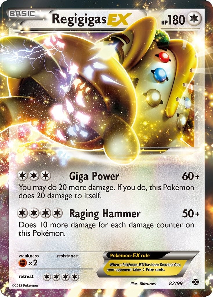 Regigigas EX (82/99) [NXD]