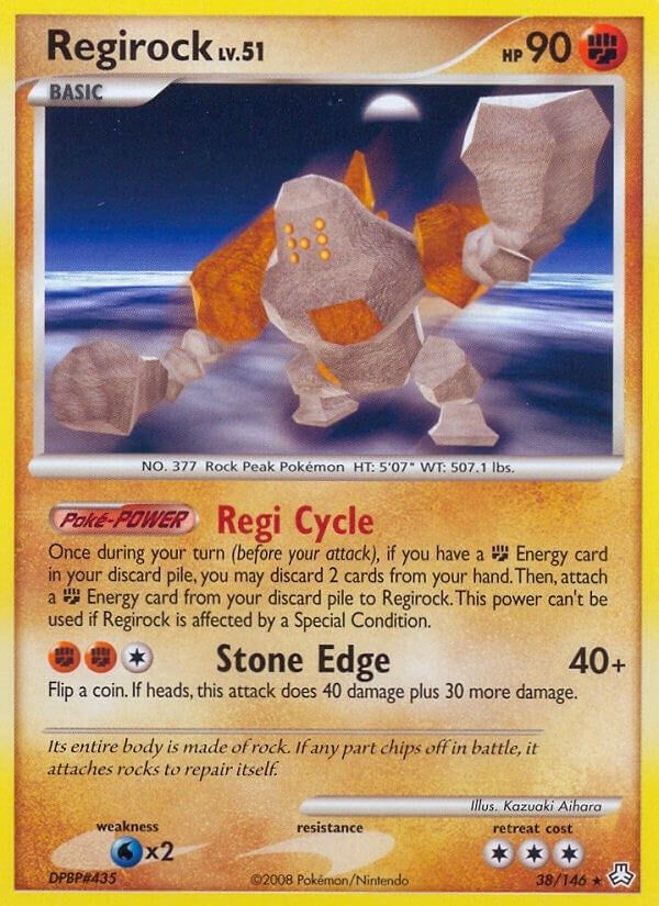 Regirock (38/146) [LA]
