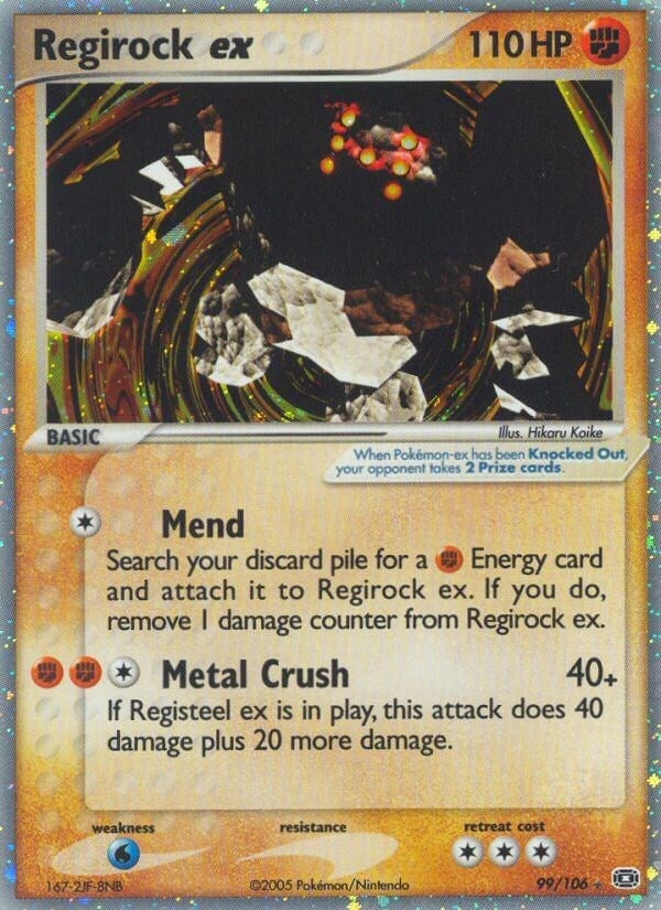 Regirock ex (99/106) [EM]