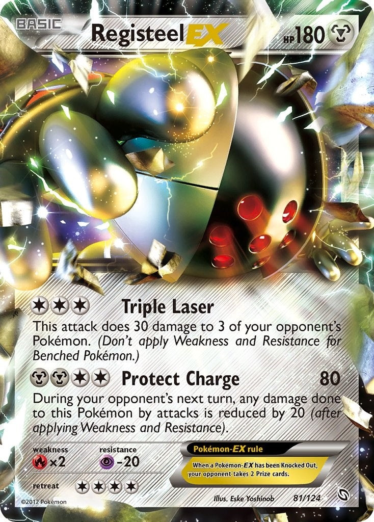 Registeel EX (81/124) [DRX]