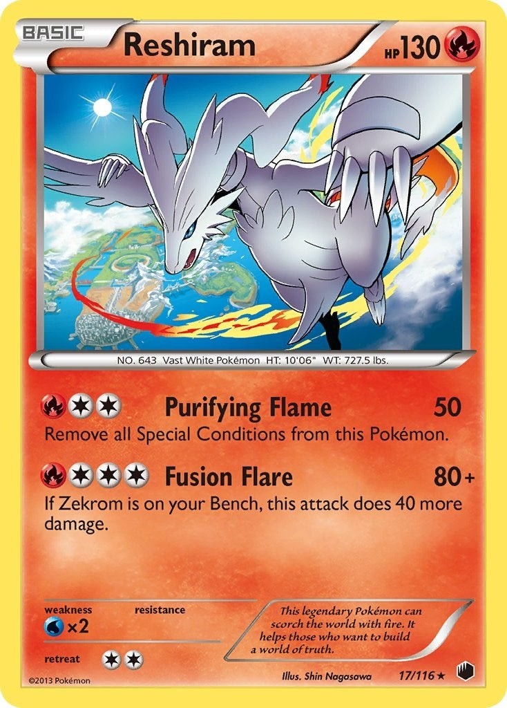 Reshiram (17/116) [PLF]