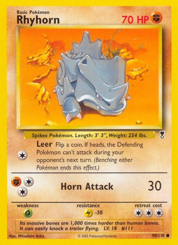 Rhyhorn (090/110) [LC]
