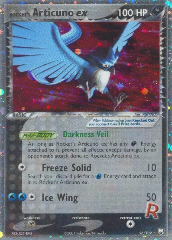 Rockets Articuno ex (96/109) [RR]