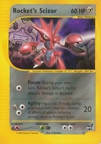 Rocket's Scizor - 4 (004/009) (Best of Promos)