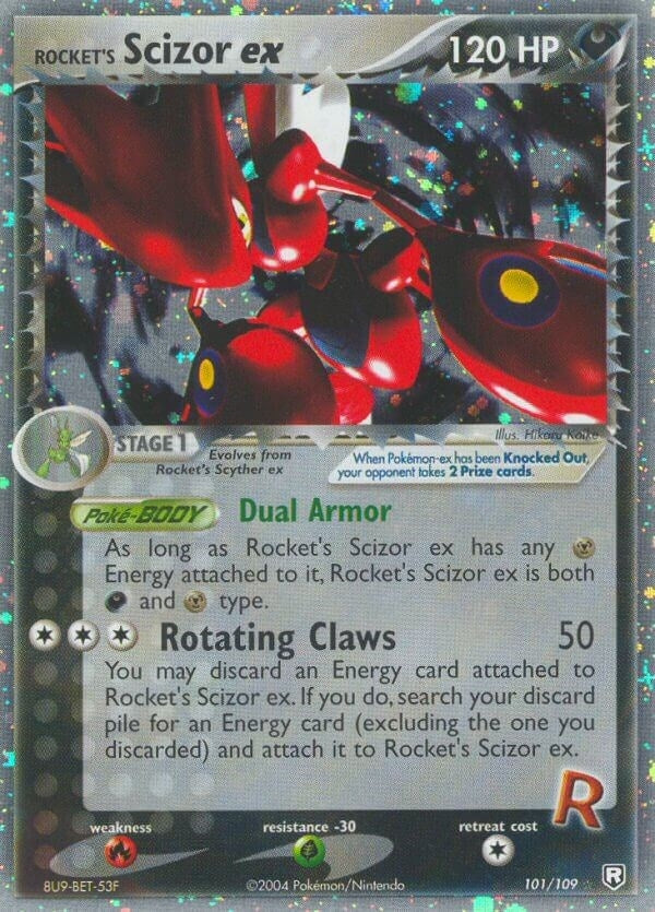 Rockets Scizor ex (101/109) [RR]
