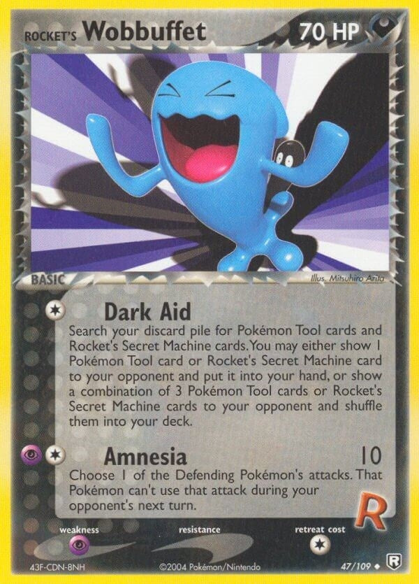 Rockets Wobbuffet (47/109) [RR]