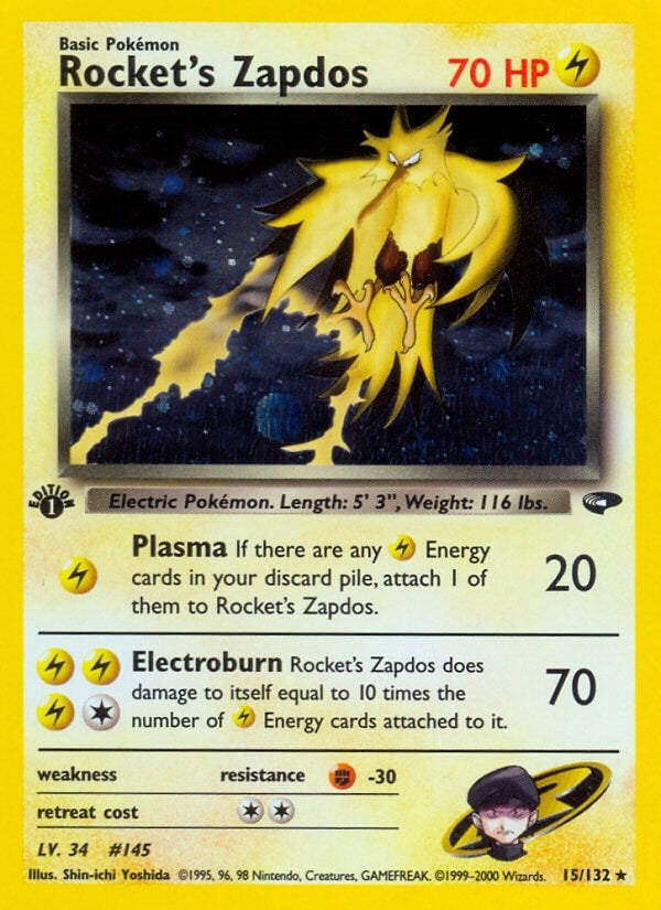 Rockets Zapdos (015/132) [G2]