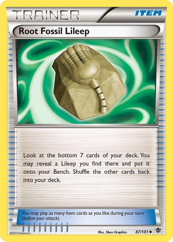 Root Fossil Lileep (87/101) [PLB]