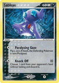 Sableye (31/110) [HP]