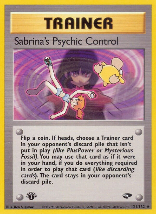 Sabrinas Psychic Control (121/132) [G2]