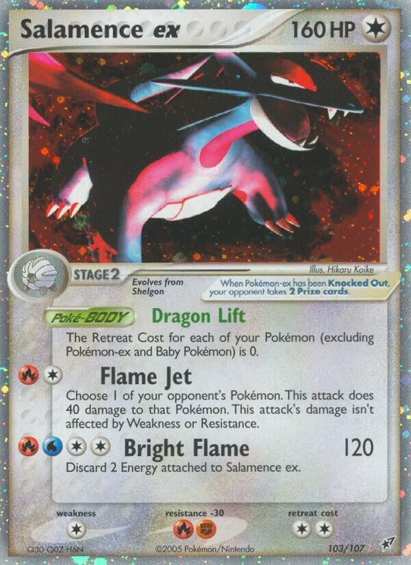 Salamence ex (103/107) [DX]