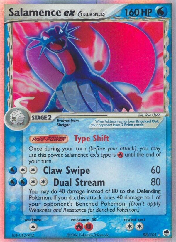 Salamence ex Delta Species (98/101) [DF]